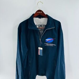 Penduick 1898 Legend‎ Collection Spring Wind Breaker Jacket Navy Blue Size 2XL